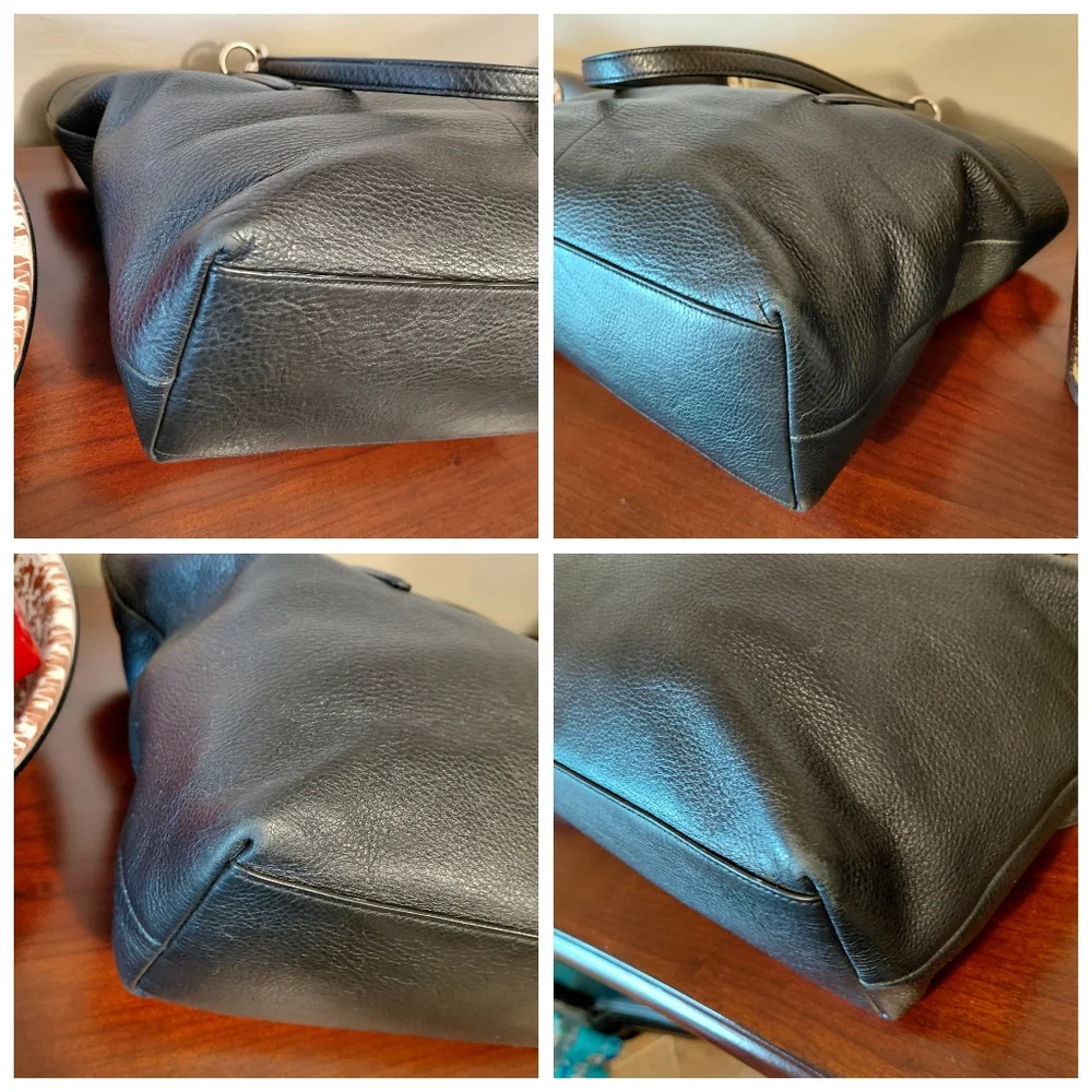 Kate Spade Black Pebbled Leather Shoulder Bag - Picture 10 of 13